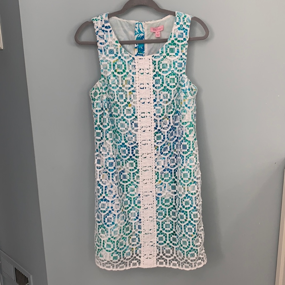 Lilly Pulitzer lined shift dress New with tags